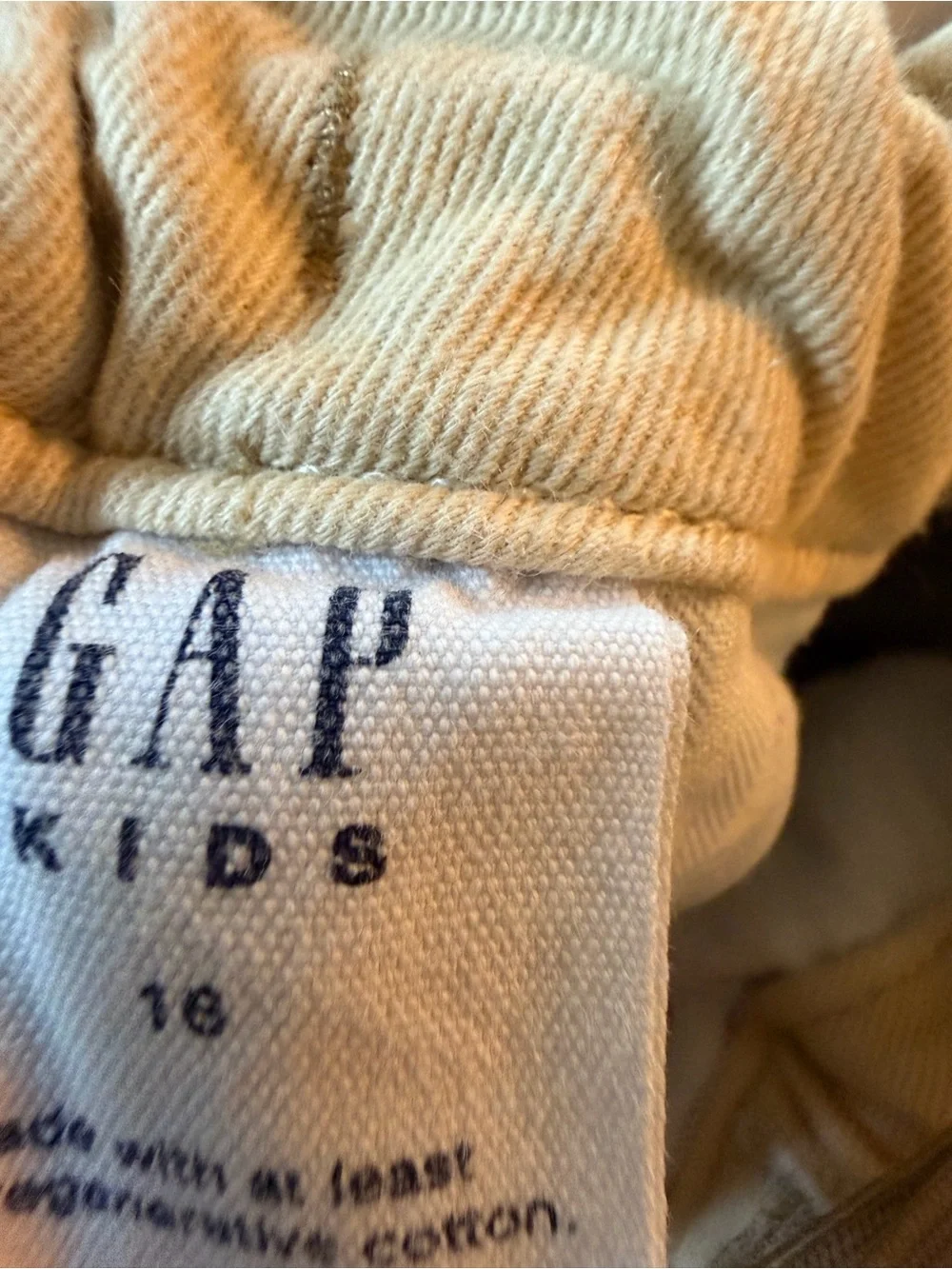 GAP 2 pair boys school uniform Khaki Straight-Leg Chinos - Light Tan